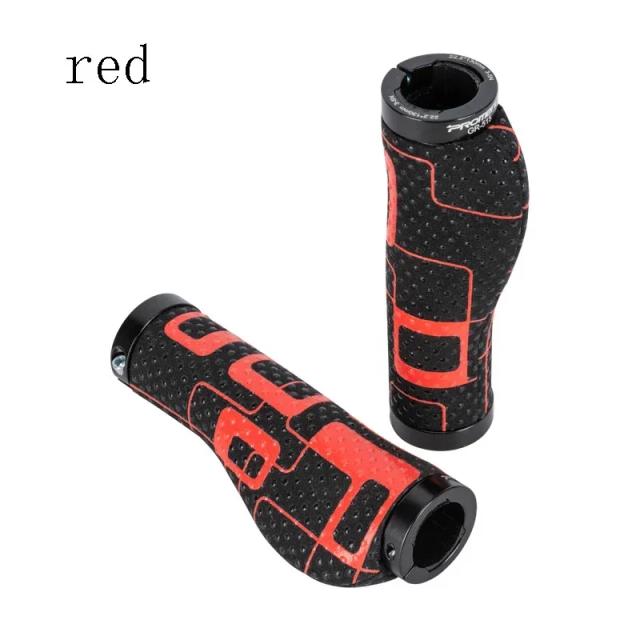 Punhos de Guiador Ergonômicos Antiderrapantes para Mountain Bike em Diversas Cores: Branco, Amarelo, Vermelho, Azul e Cinza