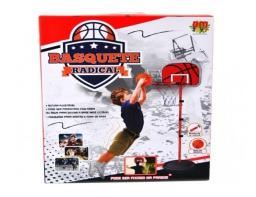 Regulavel Tabela de Basquete Infantil com Altura Ajustavel 2,02m c/ Bomba e Bola DMT5091 - Image 4