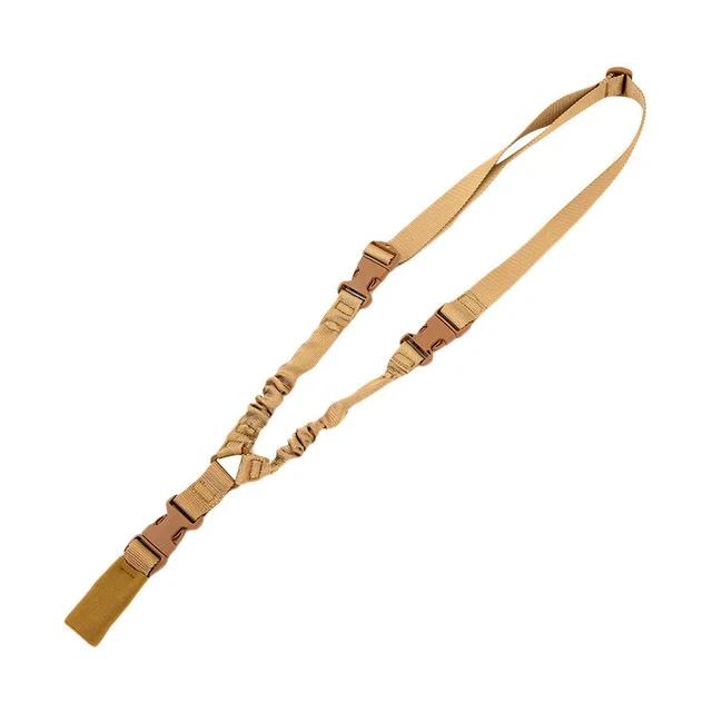 Militar tático único poin arma estilingue alça de ombro rifle corda cinto airsoft equipamentos tiro arma cinto caça acessórios - Image 1