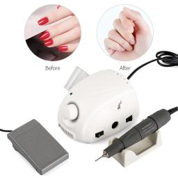 Btmarathon broca do prego máquina de polimento elétrica 35000rpm para manicure pedicure unha broca polidor de unhas arte profissional ferramenta - Image 5