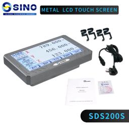 SINO-Leitura Digital com Tela LCD Full Touch, DRO Capa Metálica, Escala Linear, Display Contador para Torno de Fresagem, SDS200S, 3 Eixos, Novo - Image 3