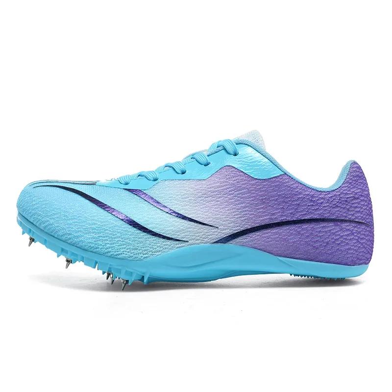 Tênis de corrida leve para homens e mulheres, tênis de treinamento, tênis de atletismo, partida de corrida, tênis esportivos spike, plus - Image 1