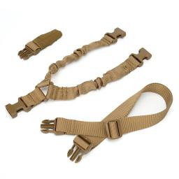 Militar tático único poin arma estilingue alça de ombro rifle corda cinto airsoft equipamentos tiro arma cinto caça acessórios - Image 2
