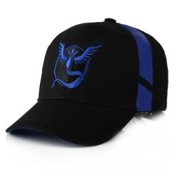 Boné de beisebol Go Team Valor, Instinto de Equipe Mística, Snapback Unissex, Anime Bordado Adolescente, Chapéu de Pai Hip Hop, H018 - Image 5