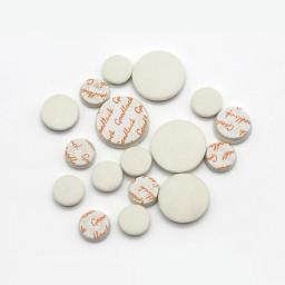 Clarinete branco Som Hole Pads, Treble Drop, Tuning Hole Pad, Material de Reparação, Conjunto de Acessórios, Bb Branco, 17 Pcs - Image 5