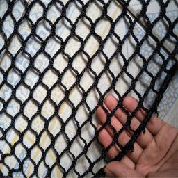 Futebol preto Backstop Net, Barreira de Prática Esportiva, Bola de golfe sólida, Rede de jardim, Proteção de varanda - Image 3