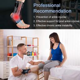 1 PCS Sports Tornozelo Suporte Tornozelo Tornozelo Cinta para Basquete Futebol Voleibol Tornozelo Suporte Brace para Homens Mulheres Tornozelo Entorses - Image 2