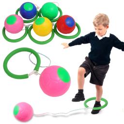 Bounce Bouncy Ball para adultos e crianças, conjunto de pés esportivos, balanço, treinamento de equilíbrio, fitness, diversão, salto de 1 pé - Image 1