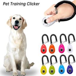 Portátil Pet Training Clicker, Instrução De Correção De Cachorro, Clicker Comportamental, Correia De Pulso, Chaveiro De Som, Dog Supplies - Image 1