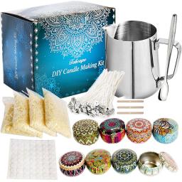 Ferramenta de Tomada de DIY Kit Vela Perfumada Vela Que Faz Fontes De Fusão De Cera Kit de Material Artesanal Aromaterapia Artesanato Presentes De Natal - Image 1