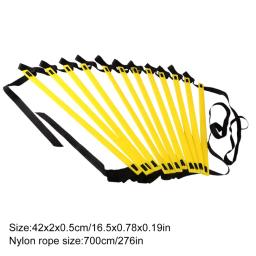 Escada de agilidade de flexibilidade alça de náilon escada de salto treinamento de velocidade escada de fitness treinamento de futebol escada de energia - Image 2