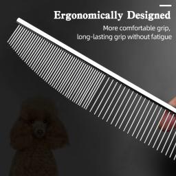 Pet beleza jantar faca pente, rosto pente, processamento de detalhes, abrir o cabelo emaranhado e remover o cabelo flutuante, novo estilo - Image 3