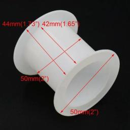 1/5/10pcs Carretéis Vazios De Plástico Branco para Bobinas De Fio De Rosca Jóias Ferramentas para Casa Handwork Acessórios - Image 3