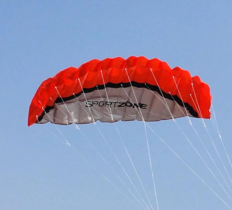 Dual Line Stunt Power Kite, Soft Parafoil Kite, Surf Flying, Outdoor Fun Sports, Pipas de praia, Fábrica Kites, 2.5m, Frete Grátis - Image 1