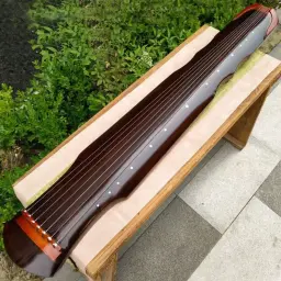 Handmade chinês Guzheng Instrumento Musical, Acessórios de Cordas Profissionais, Iniciante Tradicional, 7 Cordas - Image 3