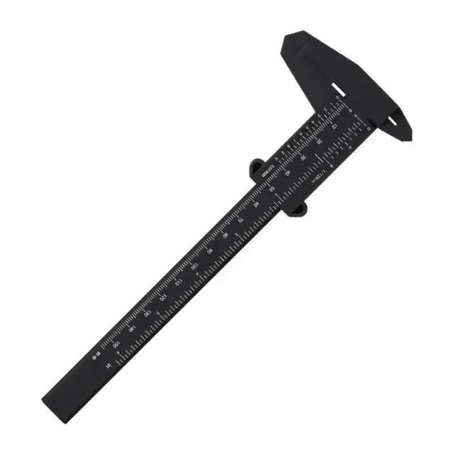 Paquímetro Digital de Plástico 0 a 150mm para Estudantes - Ferramenta de Medição Compacta