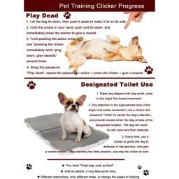 Pet Training Clicker com Correia, Clipes De Treinamento De Cães - Image 4