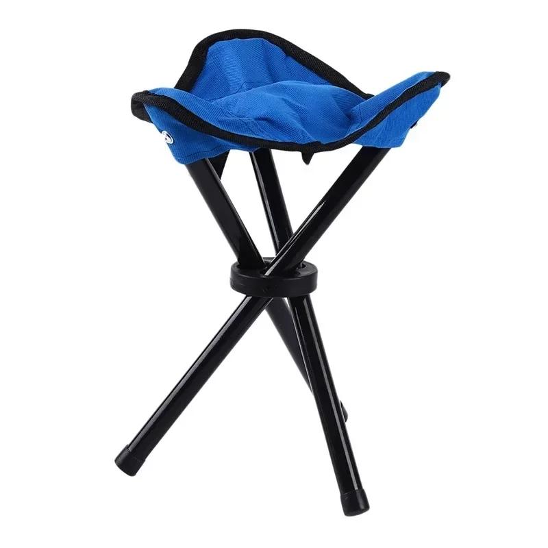 Portátil Outdoor Camping Tripé, cadeiras de pesca, cadeira de viagem, 3 pernas, Folding Stool, Garden Stool, Piquenique Praia Trips - Image 1