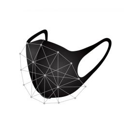 Máscara facial de proteção uv adultos crianças verão earloop máscara preta viagem-amigável respirável leve lavável coberturas faciais - Image 6