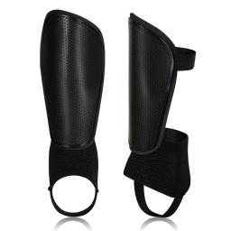 Futebol Shin Guard com Tornozelo Protetor, Alças Ajustáveis, Futebol Equipamento de Proteção, Equipamento para Crianças, Jovens, Adultos, Novo - Image 1