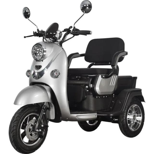 Triciclo Elétrico 60V 500W 20Ah - Mobilidade Superior com 250kg de Carga