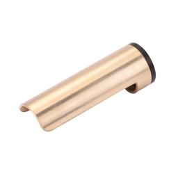 Guitarra slide bar metal semi-aberto dedo manga slides lisos para guitarra anel ukulele instrumentos de cordas desempenho - Image 4
