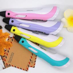 Caneta 3D para crianças, Caneta de impressão com tela LCD compatível, Brinquedos para crianças, Presente de aniversário - Image 4