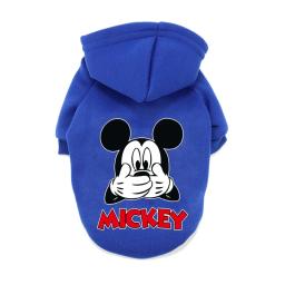 2022 nova disney roupas para cães de estimação minnie mouse hoodie companheiro acolhedor filhote de cachorro pequeno médio camisola do cão francês chihuahua pug s-xxl - Image 3