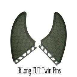 BiLong Futures Twin Fins, X Grande-Pretas de prancha, quilha Fin, desempenho de construção, Core Quilhas Surf Fin, 2 pcs Set - Image 6