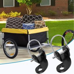 Trailer puxar cabeça tração adaptador, bicicleta conector, substituição acoplador, acessórios bicicleta - Image 6