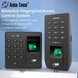 Biométrico Fingerprint Scanner para Segurança Door Lock System, Controle de Acesso Teclado, Relé RFID, 125K Wiegand Reader, Standalone - Image 1