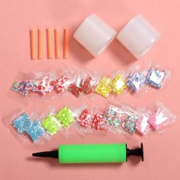 DIY Decoração Balões com Glitter Elastic Bubble, Nano Tape Bubble Kit, Double Sided Bubbles - Image 2