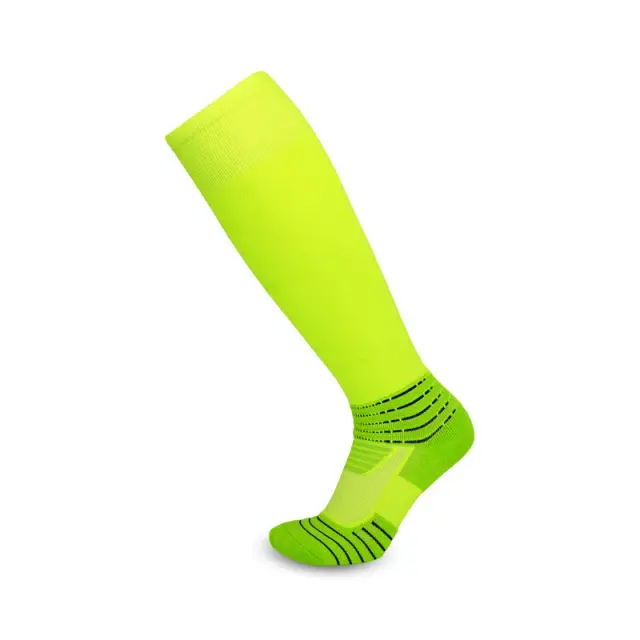 Meias Antiderrapantes Masculinas para Futebol, Beisebol e Rugby - Conforto e Estilo em Preto, Branco e Azul