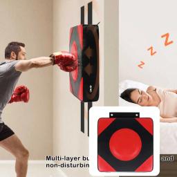 Almofada de Perfuração para Treinamento de Boxe, Couro PU, Dummy Sports Bag, Suprimentos Esportivos à Prova de Choque, Auxílio Doméstico, Tecido Oxford, Lutador - Image 1