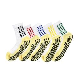 Meias de futebol clássicas para homens e mulheres, silicone quadrado, ventosa, antiderrapante, futebol, esportes, beisebol, rugby, novo estilo, unissex - Image 2