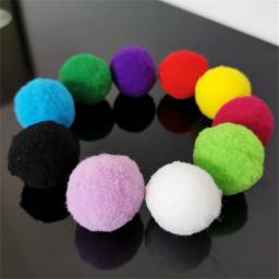 Brinquedos de Treinamento Interativo para Gatos, Gatinhos Criativos, Jogos Mini Pompoms, Bola de Pelúcia Stretch, Cat Supplies, Acessórios, 10 PCs, 20 PCs, 30PCs - Image 4