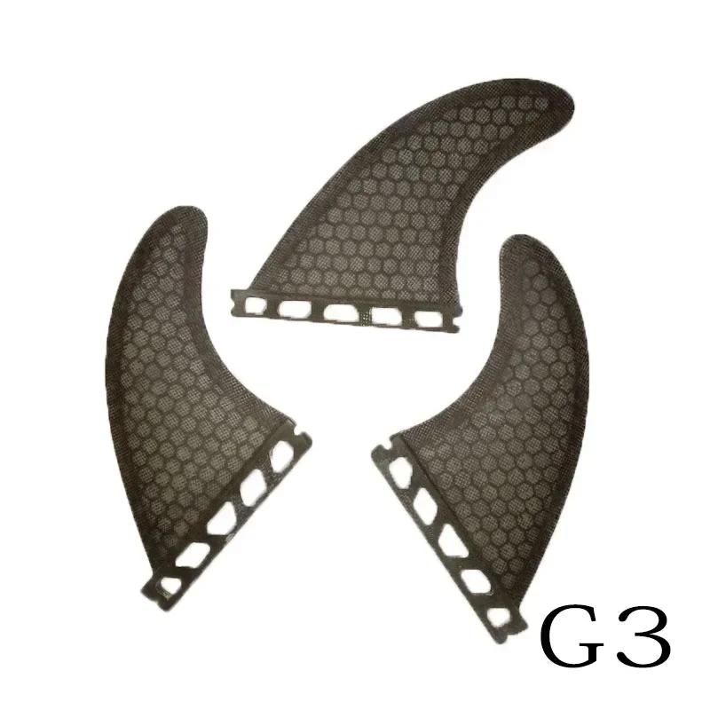 Bilong futures g3 barbatanas de prancha de surf de fibra de carbono quilhas pequenos propulsores favo de mel prancha de surf quillas barbatanas de prancha de surf - Image 1