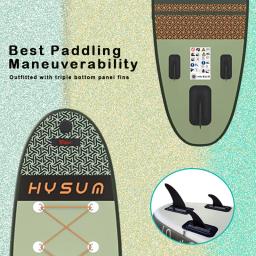 Prancha inflável de dupla camada para homens e mulheres, placa portátil Sap Mountain, Fold Surf, mochila, trela, SUP, deck, surf unisex - Image 5