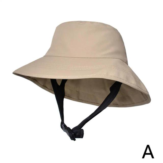 Chapéu de Surf Impermeável Masculino para Esportes Aquáticos e Praia - PVC Ideal para Canoagem, Pesca e Caiaque no Verão