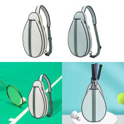 Saco De Raquete De Tênis De Ombro Profissional, Profissional Pickleball Bolsa De Transporte, Badminton raquete tênis Crossbody Bag - Image 3