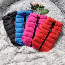 À prova dwaterproof água jaqueta de inverno quente roupas para cães pequenos filhote de cachorro gato colete chihuahua traje pug poodle yorkie schnauzer casacos - Image 2