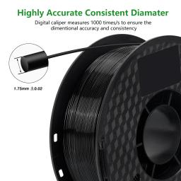 KINGROON  Misture a Cor 10Rolls PLA PETG TPU Filamentos para Impressora 3D Plástico 1KG 1.75MM Eco-Friendly Sem Bolha Spool 3D Printing Material - Image 5