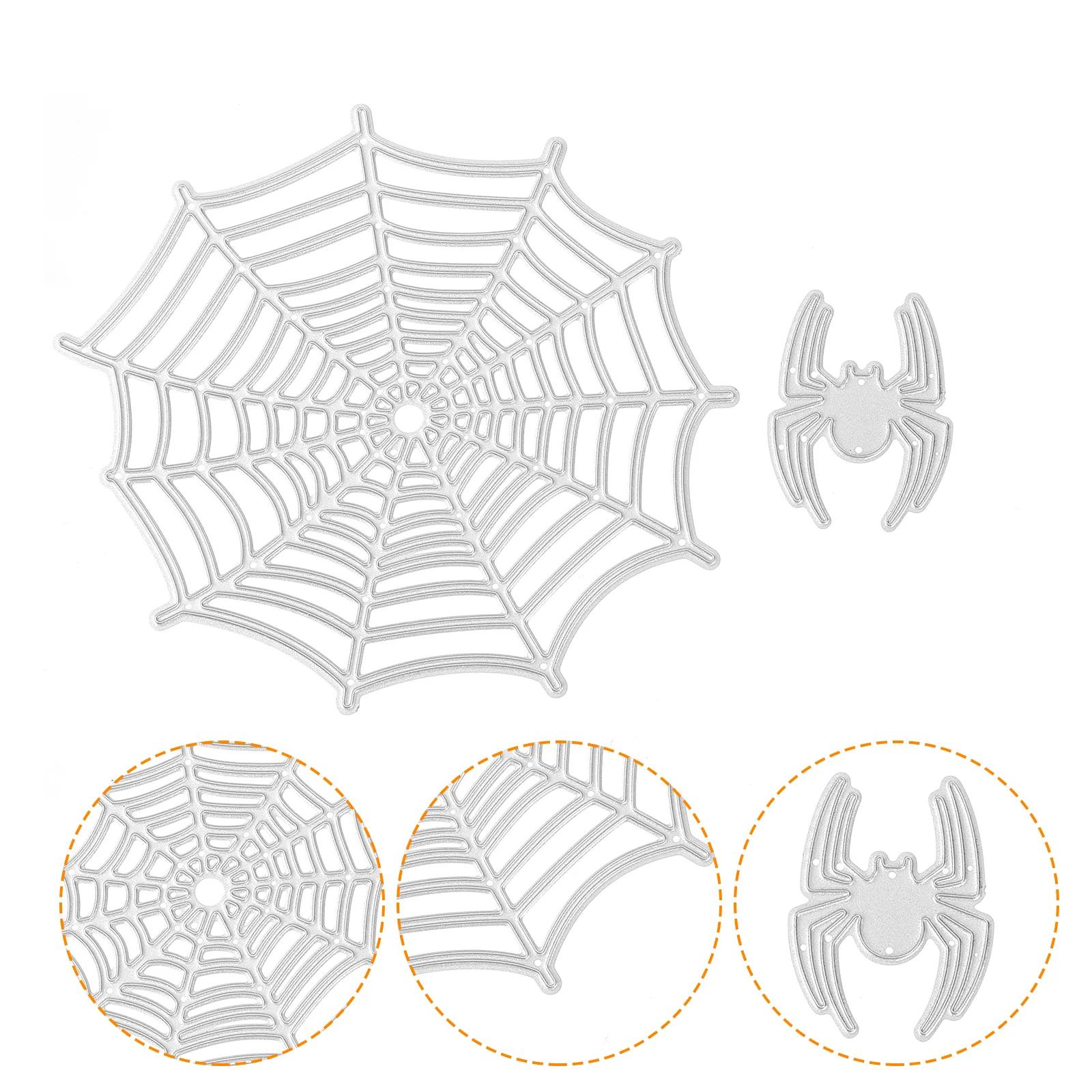 Corte morrer modelo cortes fazendo metal aranha web embossingcraft máquinas cutstencils conta artesanato mão diy máquina de dados de aço - Image 1