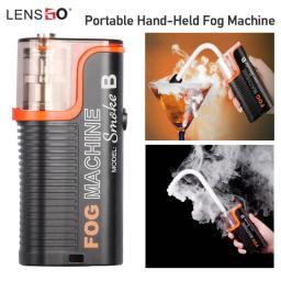 Lensgo-Hand Smoke Fog Machine para Fotografia, Smoke B, Dry Ice Smoke Effect, Studio Filming, Stage Performance Atmosphere, 40W - Image 1