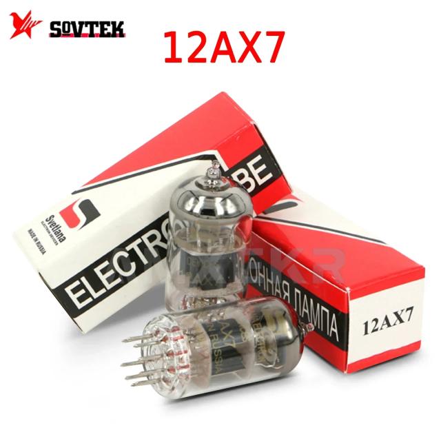 Kit de Válvula de Áudio SVETLANA ECC83 6N4 com Tubo Amplificador, Teste e Correspondência de Fábrica, Original 12AX7