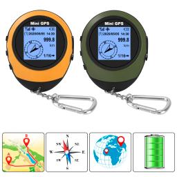 Mini Handheld GPS Tracker, alta precisão satélite posicionamento bússola, Altitude Locator, apto para esportes ao ar livre, viagens, caminhadas rastreamento - Image 6