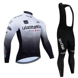 Terno De Ciclismo De Downhill De Manga Longa, Uniforme De Corrida Pro, Conjunto De Jersey Premium Anti-UV, Tour De Italy, Secagem Rápida, Outono - Image 4