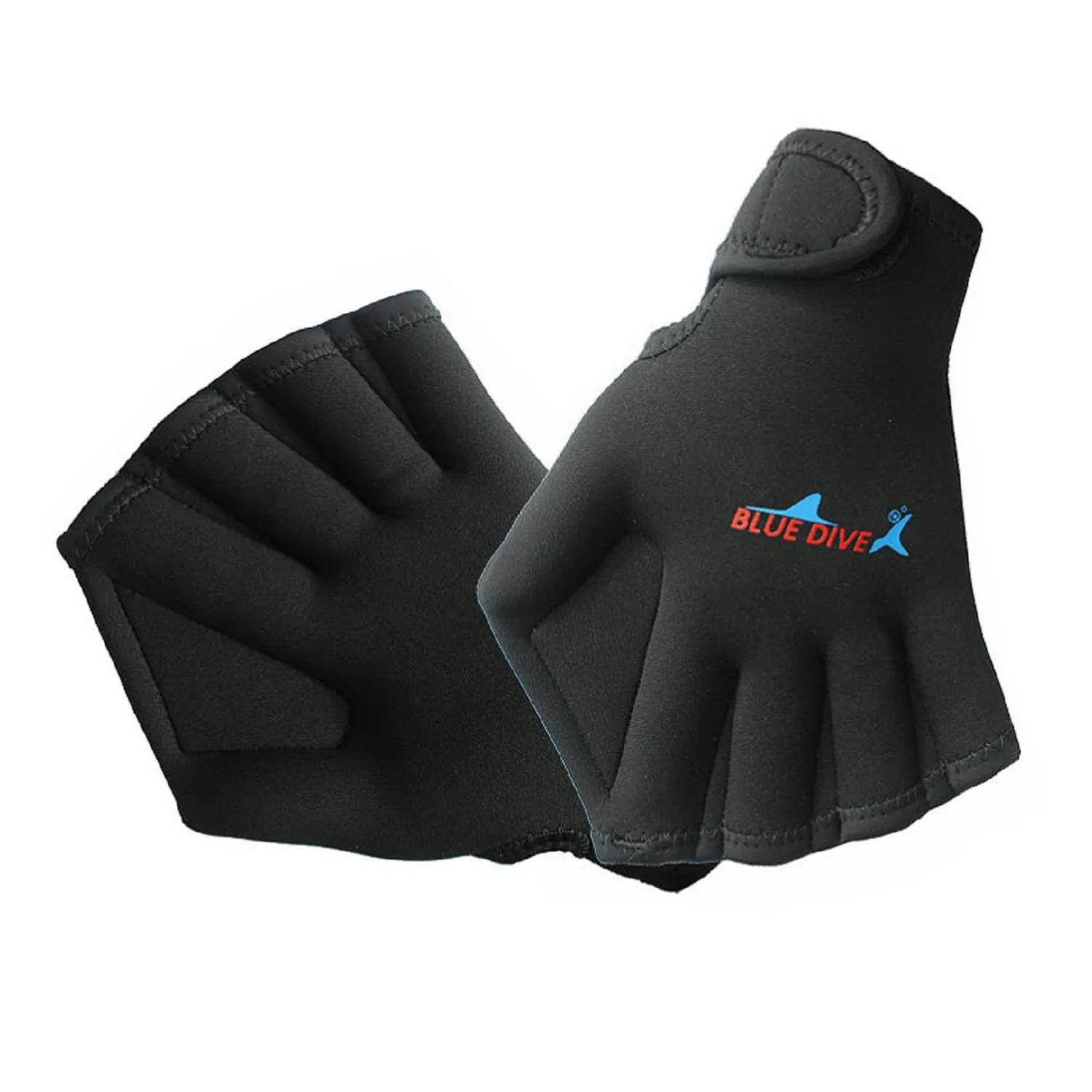 Luvas De Natação Aquática, Pás Aptas Para Mergulho, Luvas De Mergulho, Luvas De Resistência À Água - Image 1