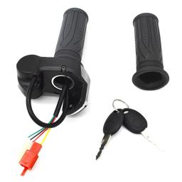 Acelerador de bicicleta elétrica 36v48v, acelerador para e-bike/scooter elétrico, acessório, guiador do acelerador com display led - Image 5