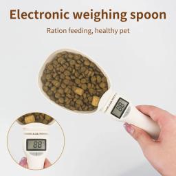Ferramenta de Medição Eletrônica para Ração Animal, Colher para Cães e Gatos, Balança de Cozinha, Display Digital, Itens de Alta Qualidade, 250ml - Image 2